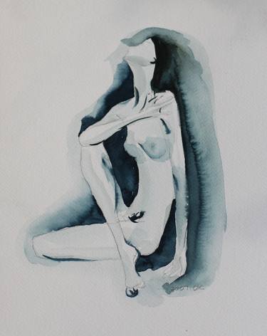 Original Fine Art Nude Paintings by Chamy Shin
