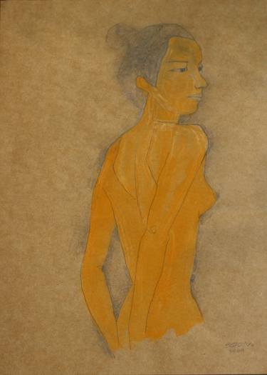 Original Nude Drawings by Chamy Shin