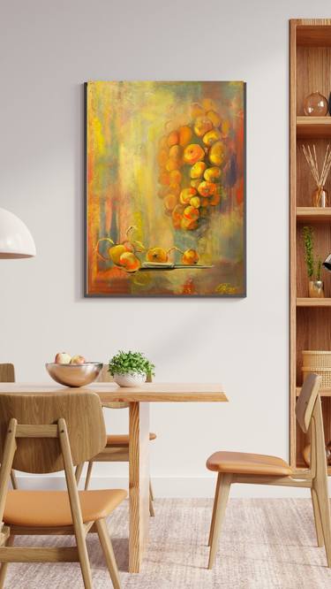 Original Impressionism Food & Drink Paintings by Olga Rece