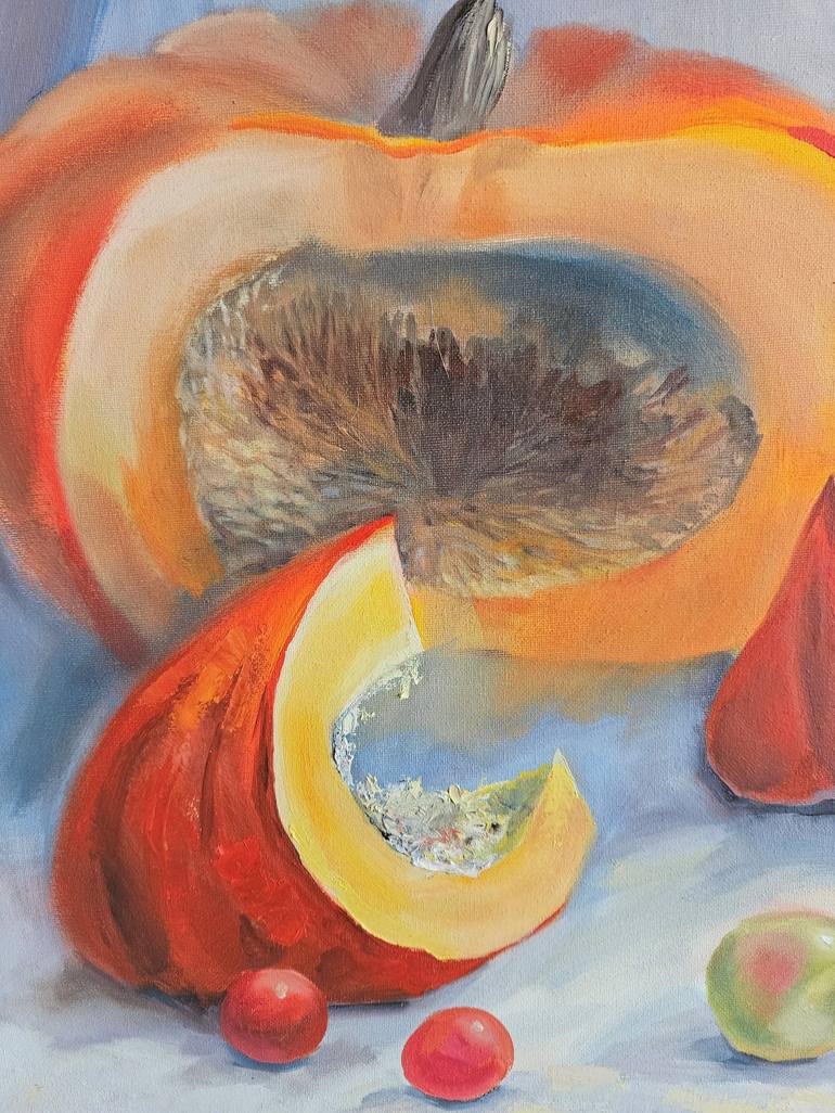 Original Impressionism Food & Drink Painting by Olga Rece
