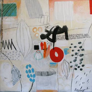 Original Abstract Paintings by francoise Barnes