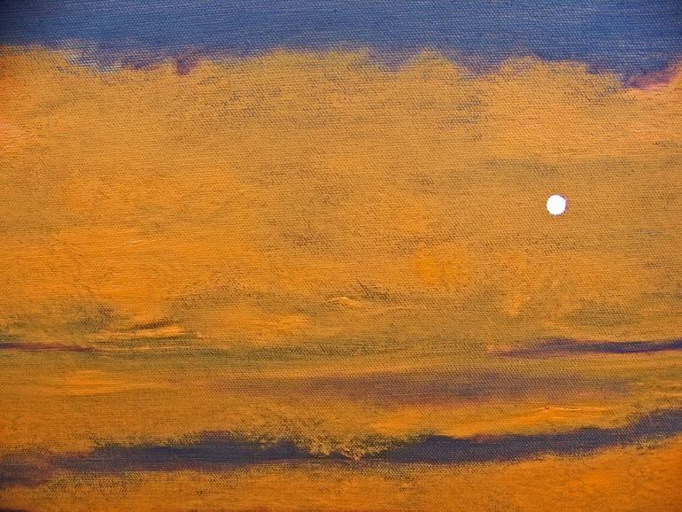 Original Abstract Landscape Painting by Jo and Jan Moore Romancing The Stone