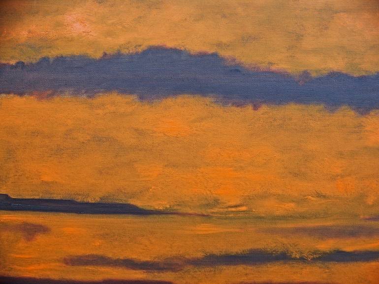 Original Abstract Landscape Painting by Jo and Jan Moore Romancing The Stone