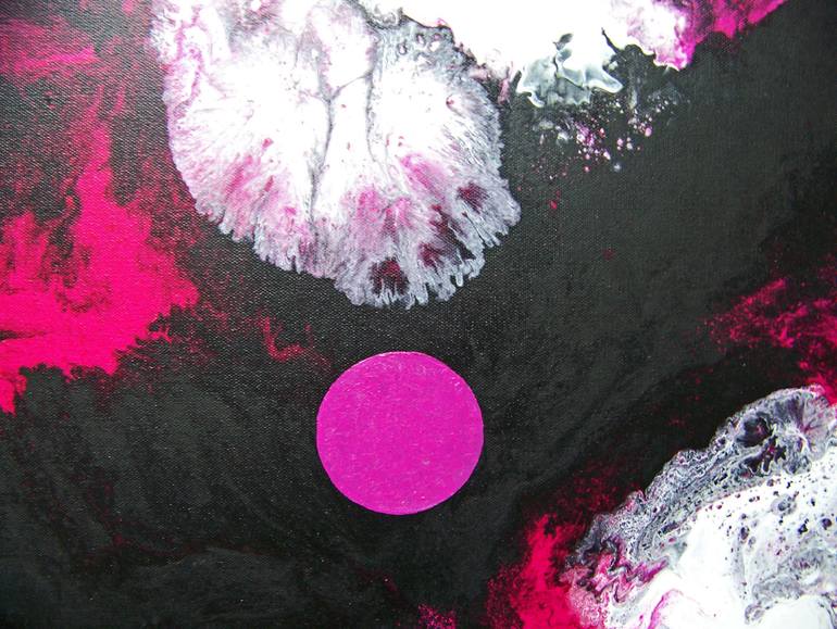 Original Abstract Landscape Painting by Jo And Jan Moore Romancing The Stone
