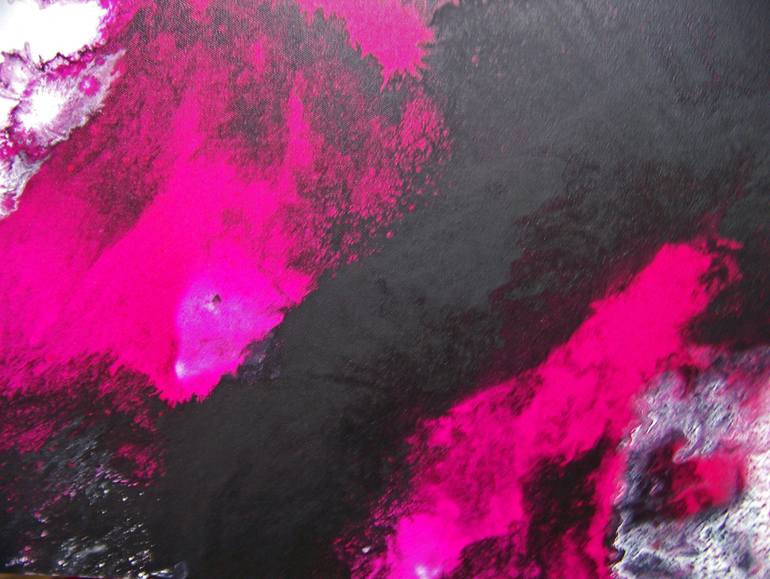 Original Abstract Landscape Painting by Jo And Jan Moore Romancing The Stone
