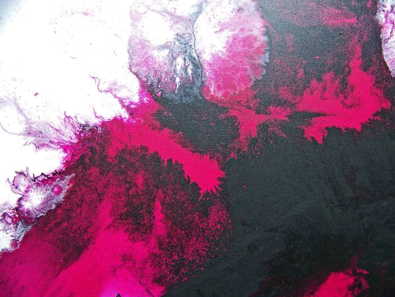 Original Abstract Landscape Painting by Jo And Jan Moore Romancing The Stone