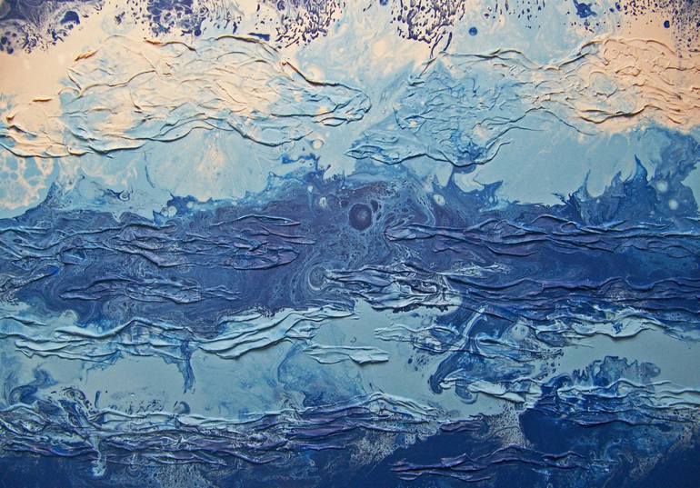 Original  Painting by jo and jan moore romancing the stone