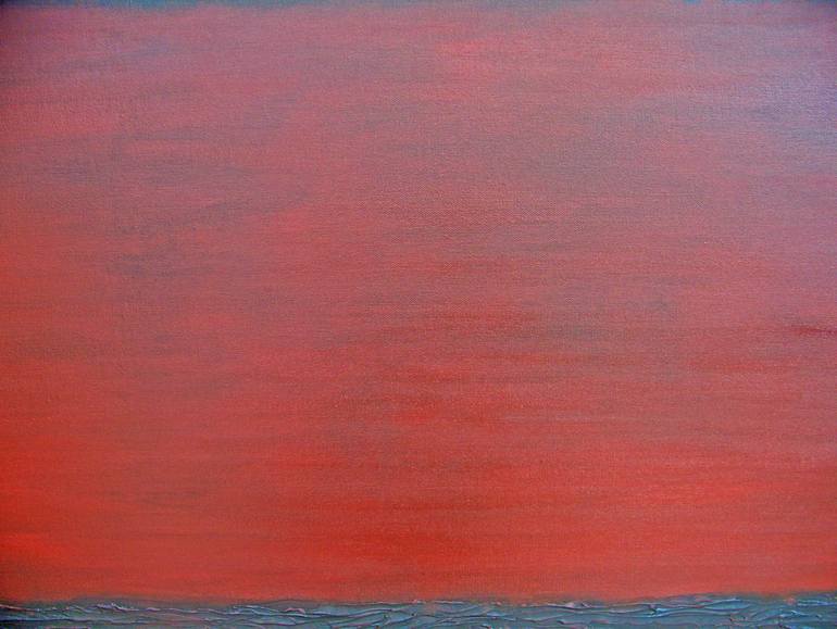 Original Abstract Landscape Painting by Jo And Jan Moore Romancing The Stone