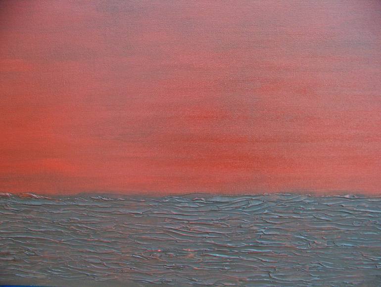 Original Abstract Landscape Painting by Jo And Jan Moore Romancing The Stone