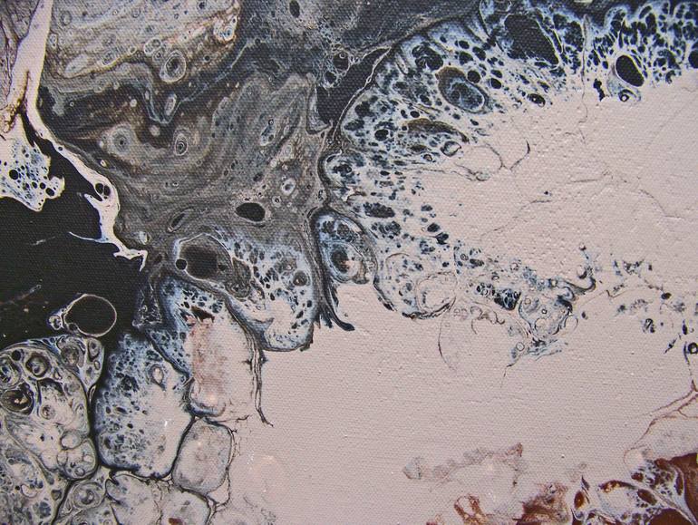 Original Abstract Landscape Painting by Jo And Jan Moore Romancing The Stone