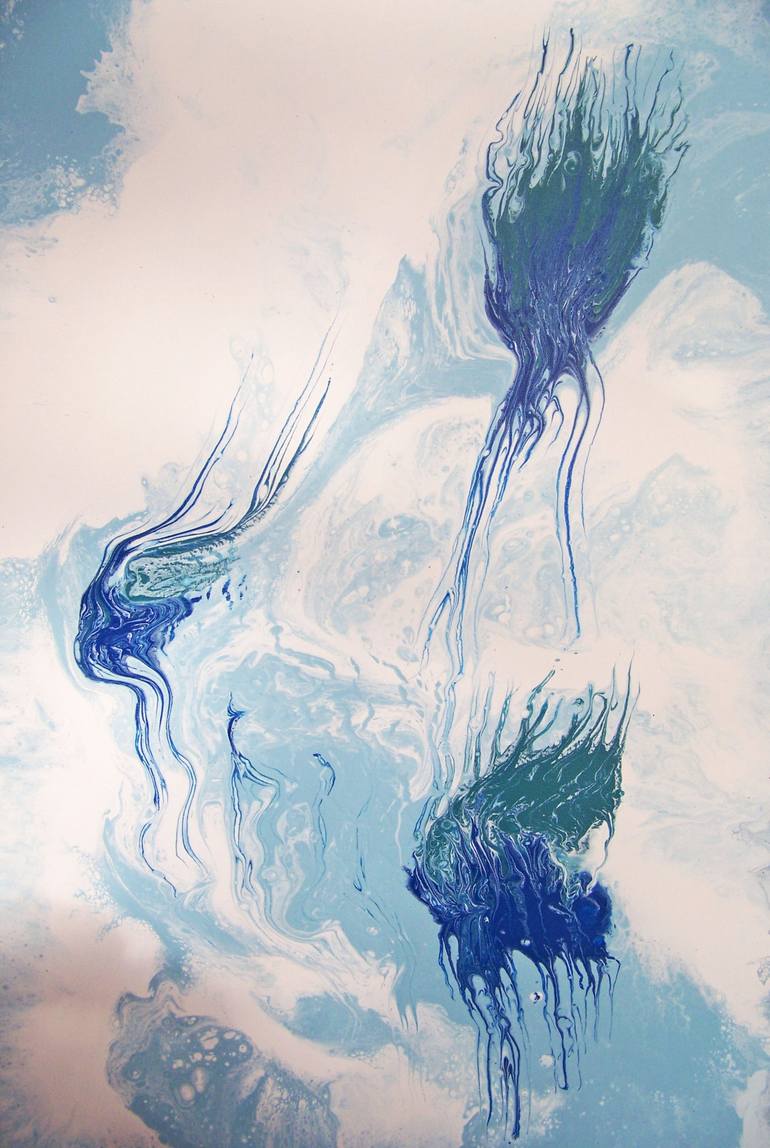 Original  Painting by jo and jan moore romancing the stone
