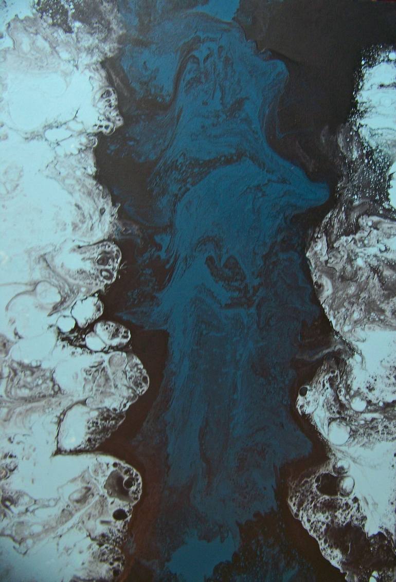 Original  Painting by jo and jan moore romancing the stone
