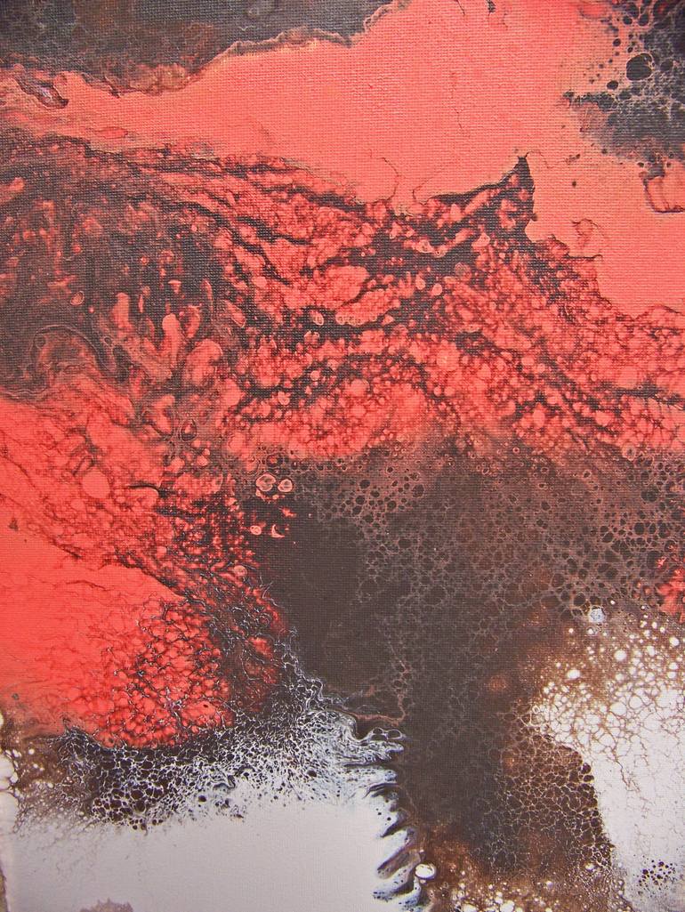 Original Abstract Landscape Painting by Jo And Jan Moore Romancing The Stone