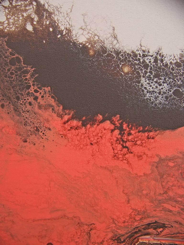 Original Abstract Landscape Painting by Jo And Jan Moore Romancing The Stone