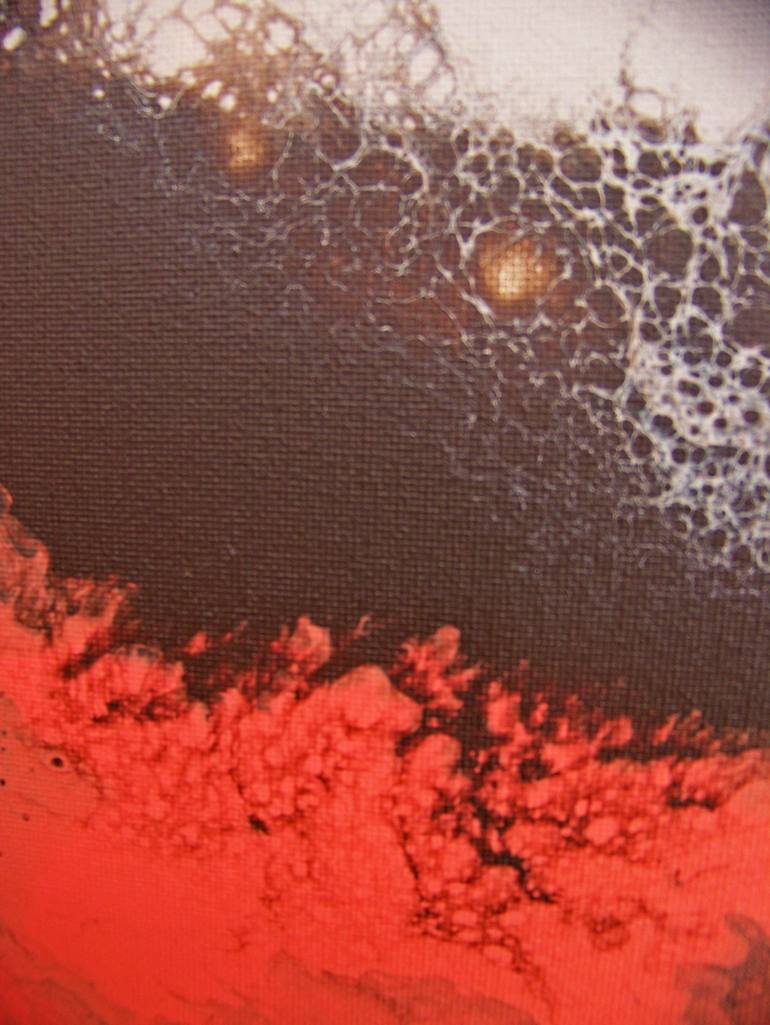 Original Abstract Landscape Painting by Jo And Jan Moore Romancing The Stone