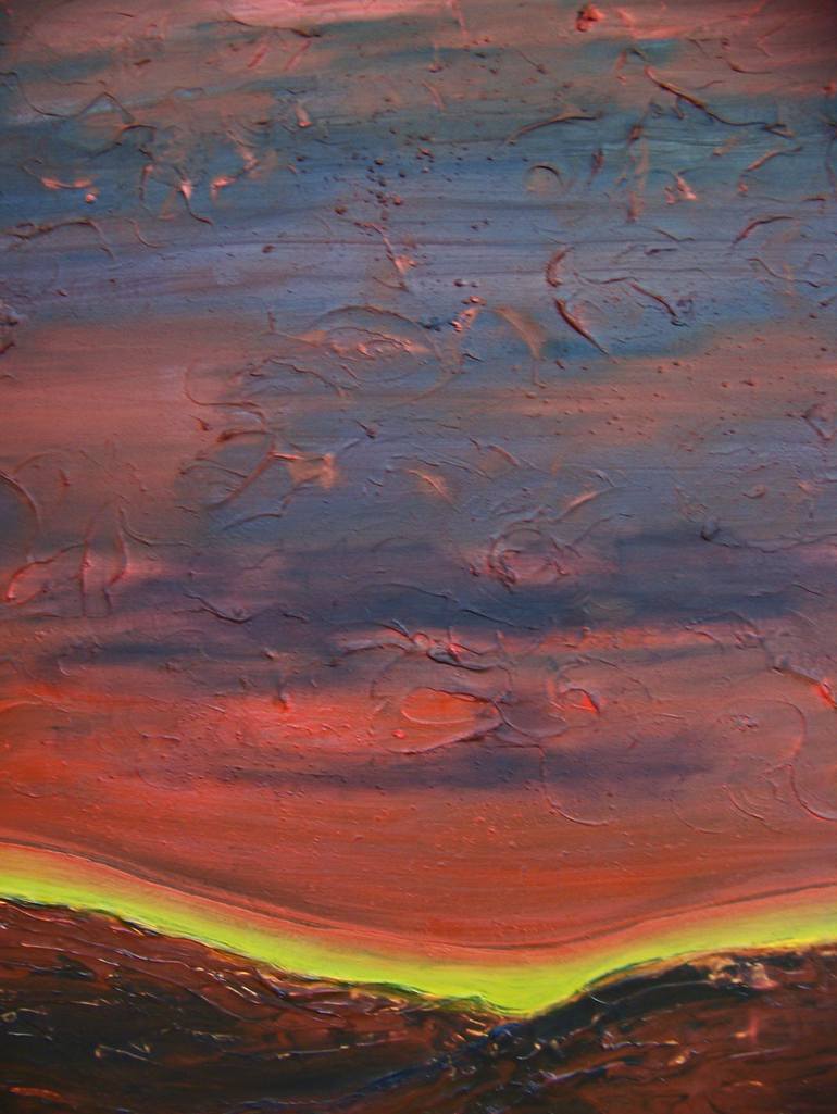 Original Figurative Abstract Painting by Jo And Jan Moore Romancing The Stone