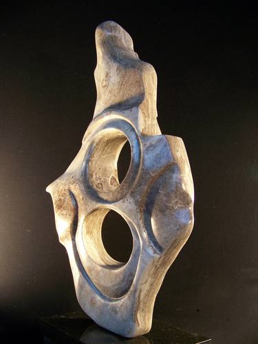 Print of Abstract Sculpture by Jo and Jan Moore Romancing The Stone