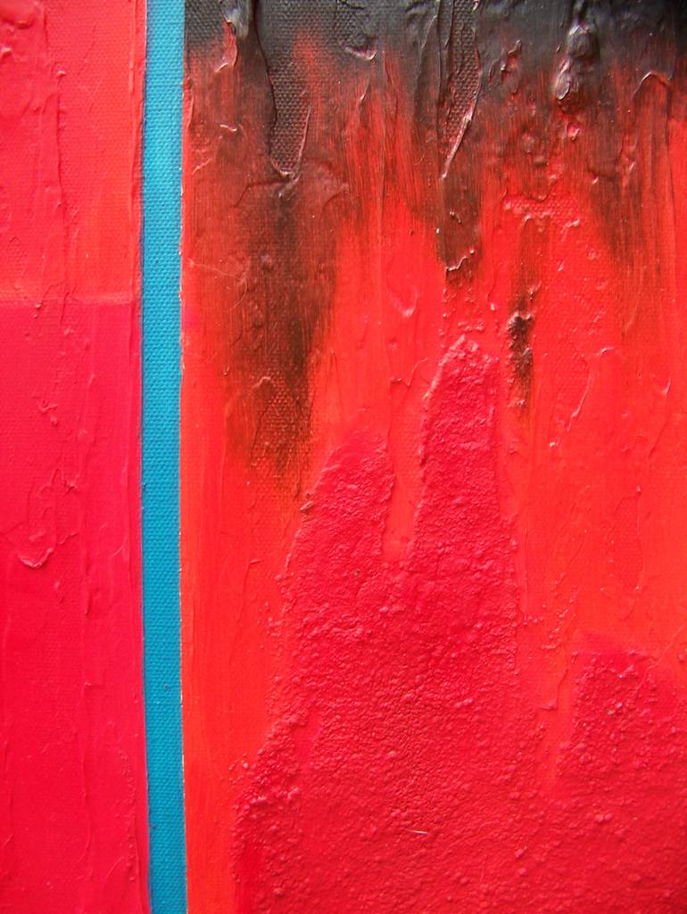 Original Minimalism Abstract Painting by Jo And Jan Moore Romancing The Stone