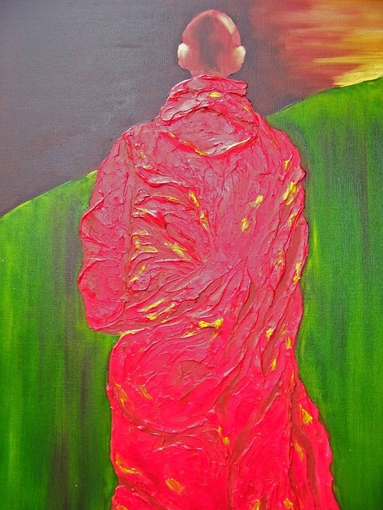 Original Expressionism Other Painting by Jo And Jan Moore Romancing The Stone