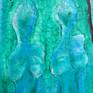 This heavily textured canvas is rendered in layers of paint and texture. The crackle finish exudes antiquity. All of my canvases are gallery wrapped with painted edges, with no need to frame, sealed, acid-free, and archival.