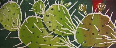 Original Botanic Printmaking by Jo and Jan Moore Romancing The Stone