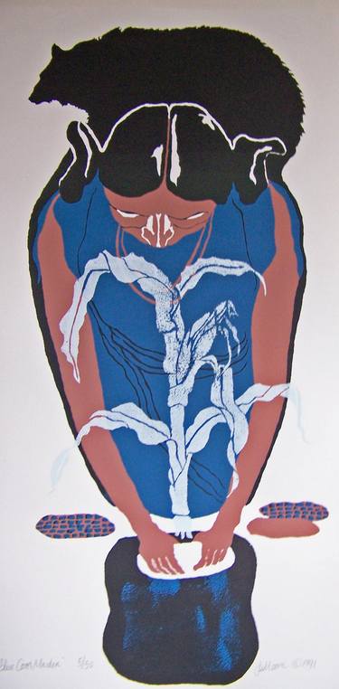 Anasazi: Blue Corn Maiden, Limited Ed. 50 thumb
