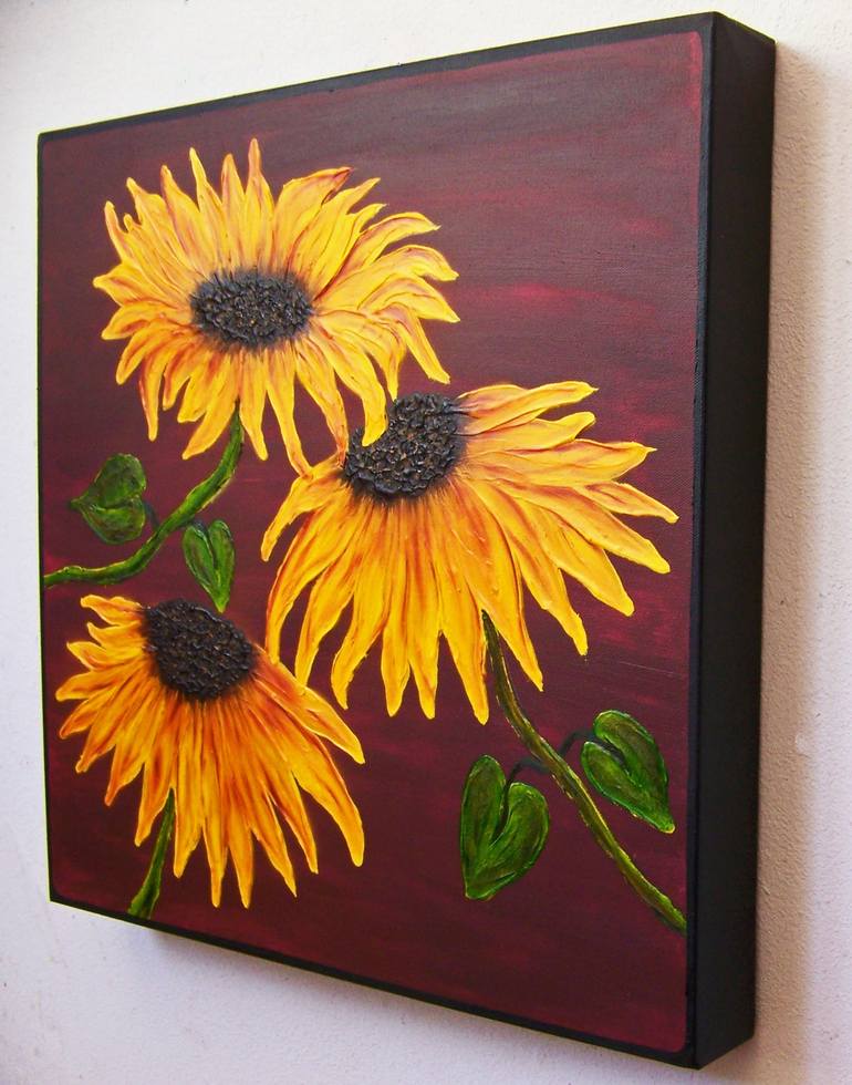 Original Floral Painting by Jo and Jan Moore Romancing The Stone