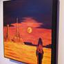 Oil on Canvas Landscape from the Enchanted Mesas Series. 20x20x2.5 inches. Museum Profile. Archival and ready to hang, no frame required.
Keywords: warm palette, sky, Museum Profile, landscape, mesas, moon, southwest, horse, the pass