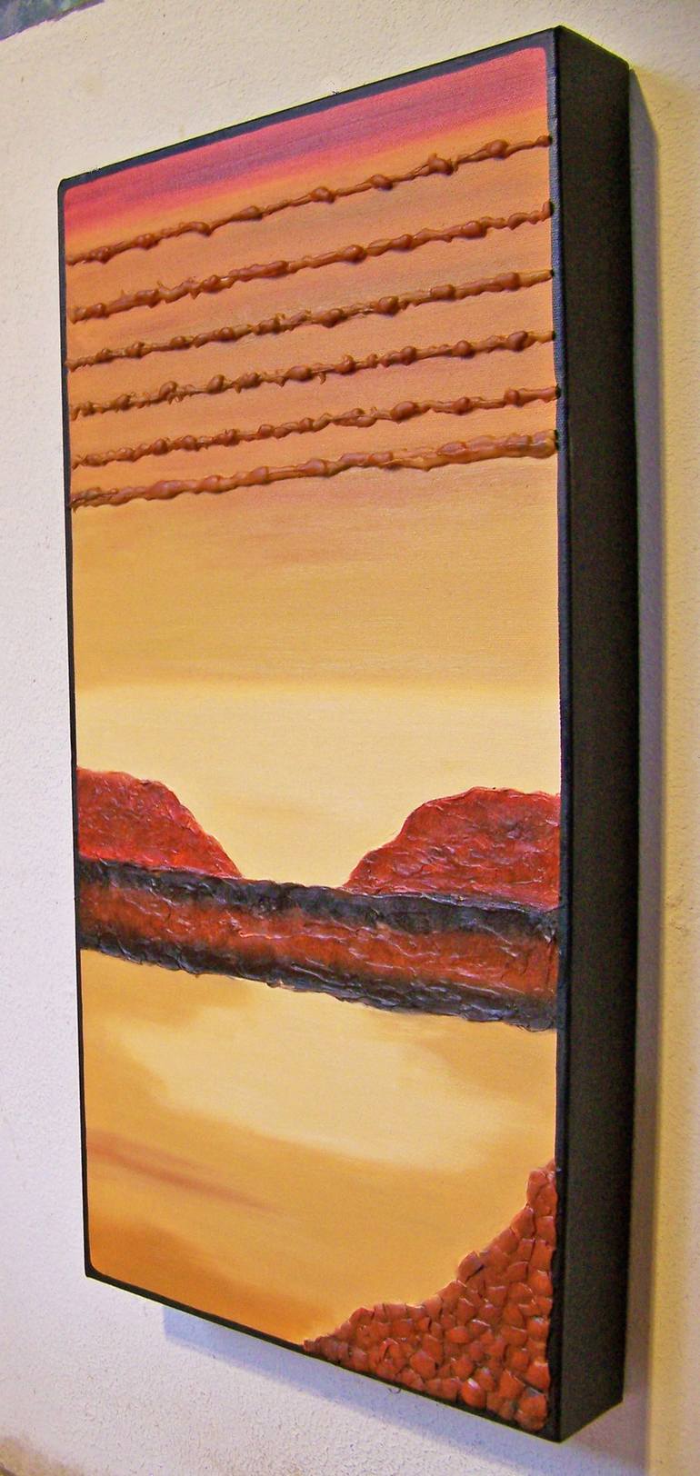 Original Landscape Painting by Jo and Jan Moore Romancing The Stone