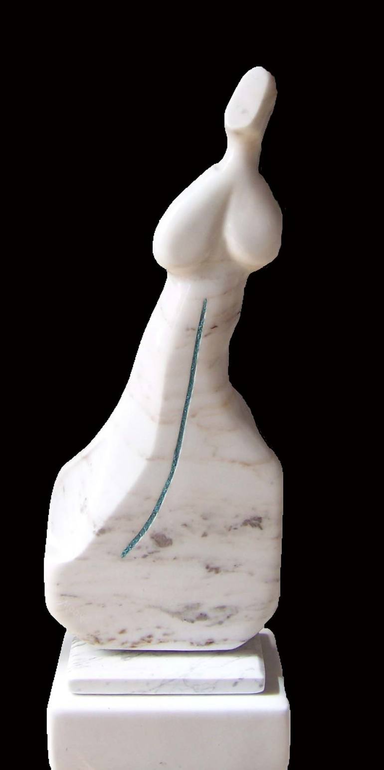 Original Abstract Nude Sculpture by Jo and Jan Moore Romancing The Stone