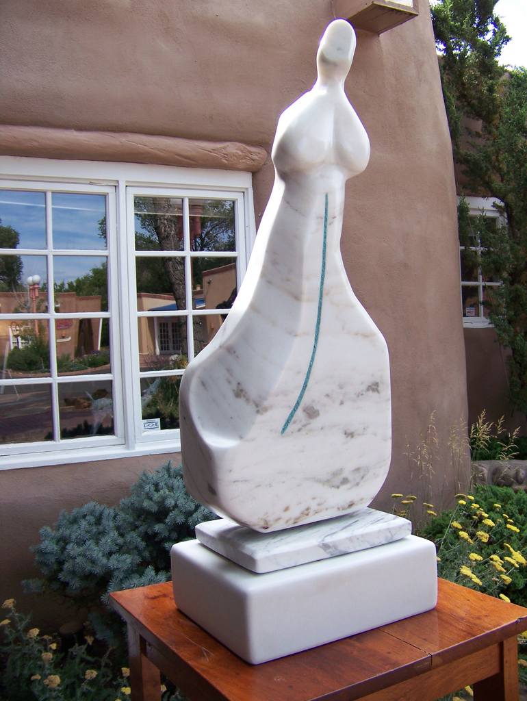 Original Abstract Nude Sculpture by Jo and Jan Moore Romancing The Stone