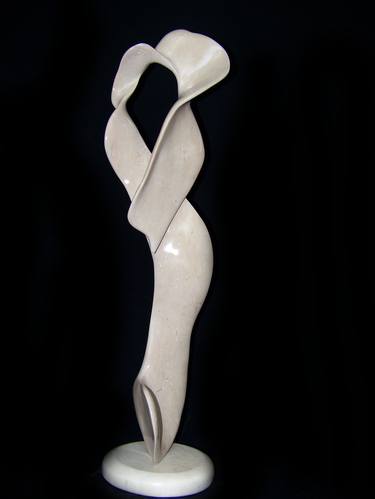 Print of Abstract Sculpture by Jo and Jan Moore Romancing The Stone