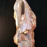 "Standing Bear” 25.5”Hx11”x7”, Raspberry Alabaster, 50 pounds