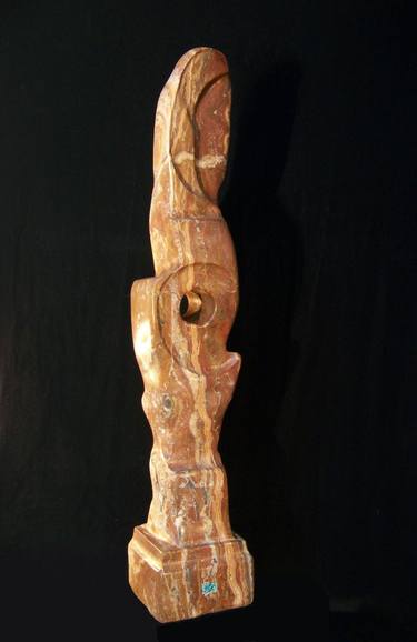 Huge Modernist Carved Onyx Sculpture Abstract Figures Undulating Spirit  Forms -  Canada