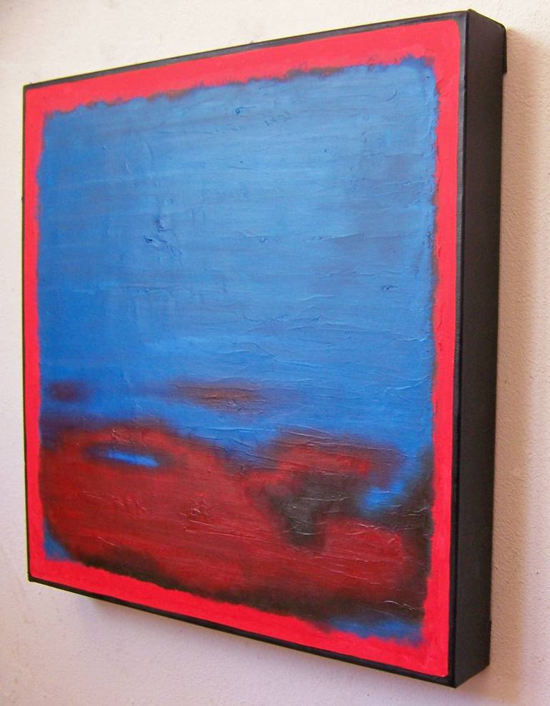 Original Abstract Expressionism Abstract Painting by Jo and Jan Moore Romancing The Stone