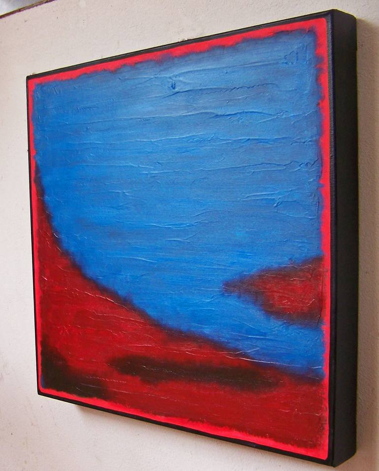 Original Abstract Expressionism Abstract Painting by Jo and Jan Moore Romancing The Stone