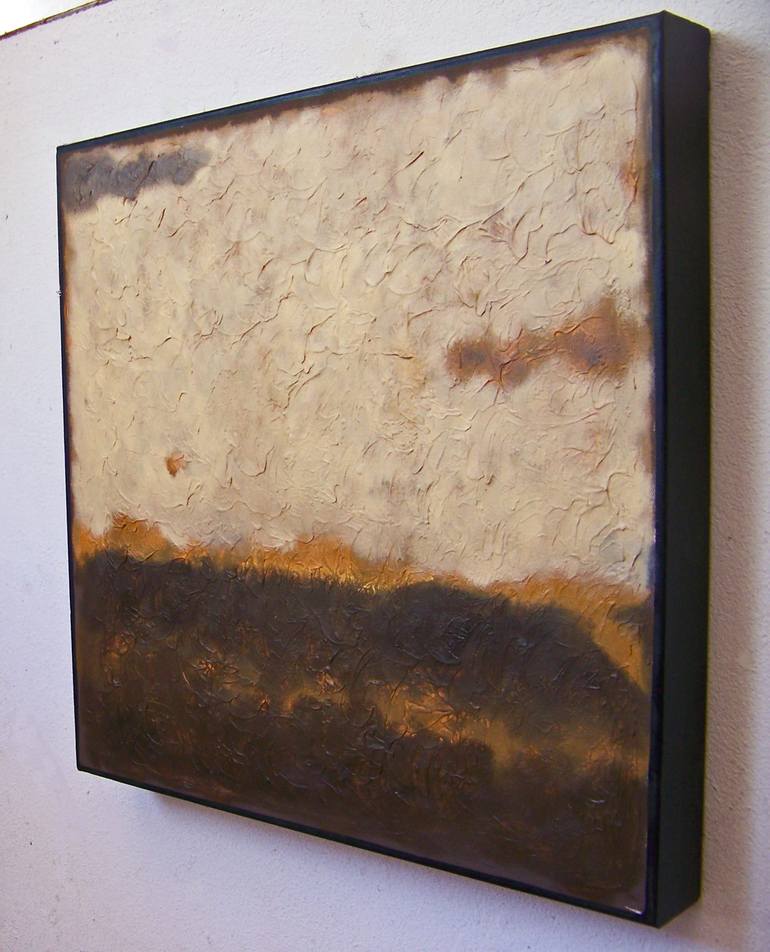 Original Abstract Expressionism Abstract Painting by Jo And Jan Moore Romancing The Stone