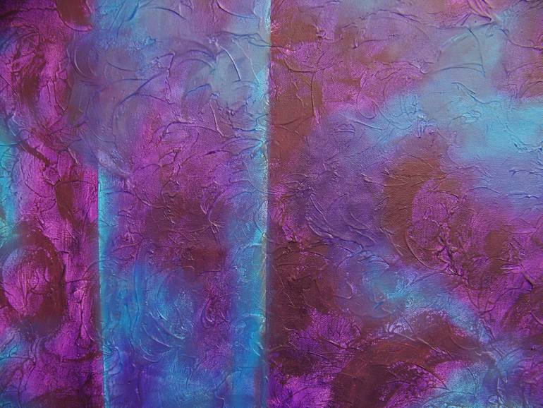 Original Abstract Expressionism Abstract Painting by Jo and Jan Moore Romancing The Stone