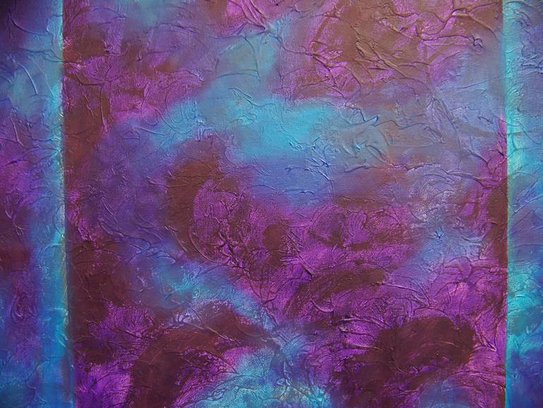 Original Abstract Expressionism Abstract Painting by Jo and Jan Moore Romancing The Stone