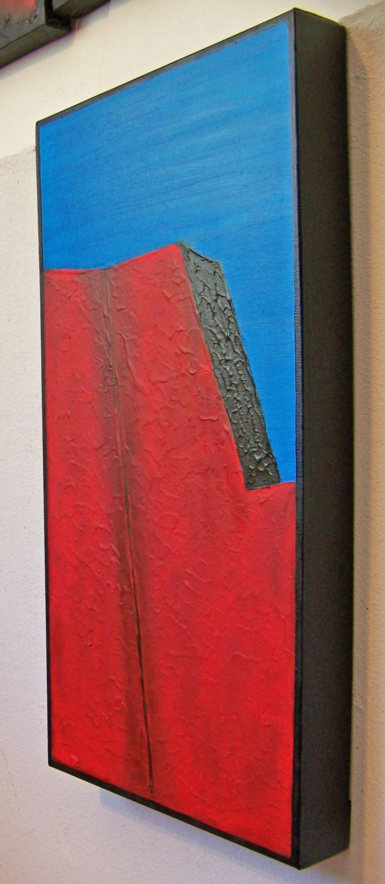 Original Abstract Architecture Painting by Jo and Jan Moore Romancing The Stone