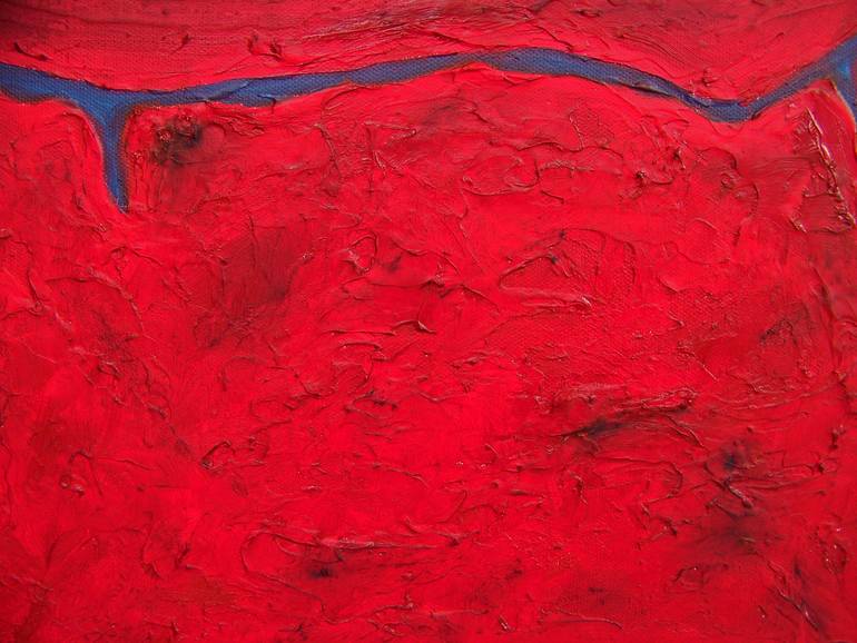 Original Abstract Expressionism Abstract Painting by Jo And Jan Moore Romancing The Stone