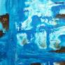 Jo Moore's compelling original artwork draws on inspiration from nature, displaying dramatically rich textural surfaces. Sought after both nationally and internationally, and collected world-wide for more than forty years, she is among those rare lifetime studio artists able to cross boundary lines, working in multi-dimensional disciplines. Textured, impasto oil on canvas, color field, landscape, minimalism, sealed, archival, ready to hang. 30x30x1.5 deep