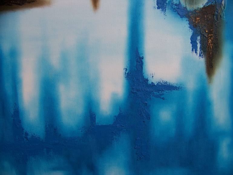 Original Abstract Expressionism Abstract Painting by Jo And Jan Moore Romancing The Stone