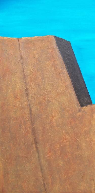 Original Abstract Architecture Paintings by Jo and Jan Moore Romancing The Stone