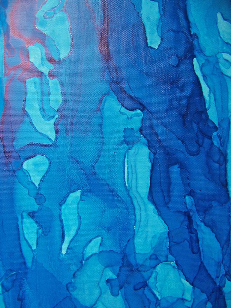 Original Abstract Expressionism Abstract Painting by Jo And Jan Moore Romancing The Stone