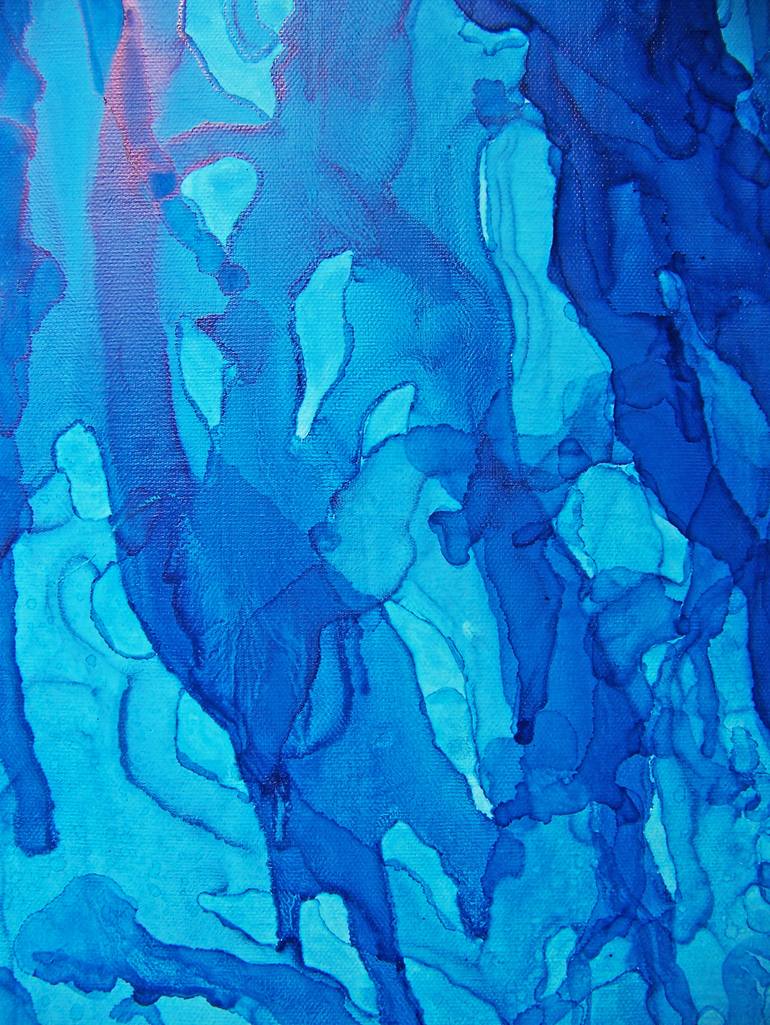 Original Abstract Expressionism Abstract Painting by Jo And Jan Moore Romancing The Stone