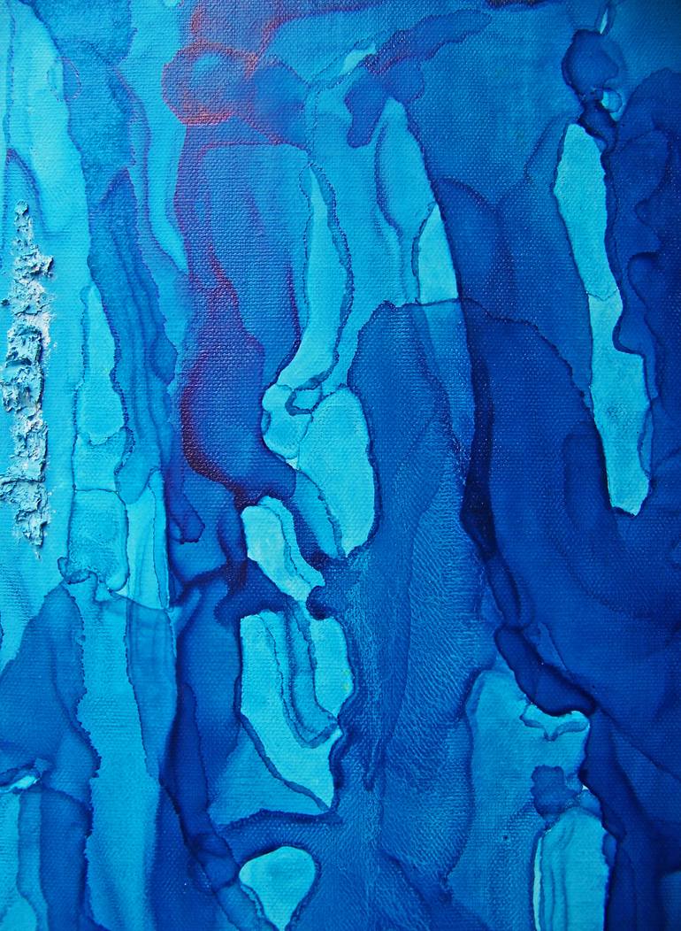 Original Abstract Expressionism Abstract Painting by Jo And Jan Moore Romancing The Stone