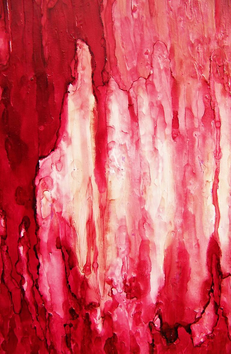 Original Abstract Expressionism Abstract Painting by Jo and Jan Moore Romancing The Stone