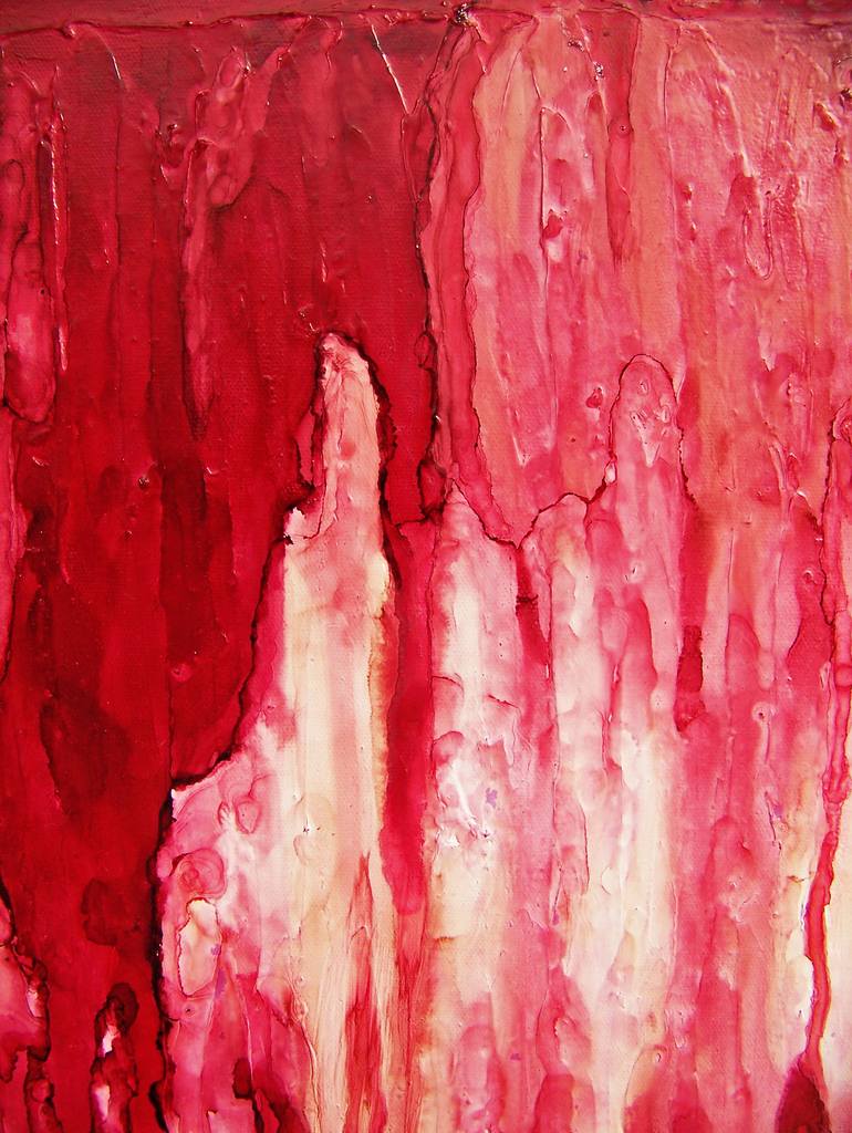 Original Abstract Expressionism Abstract Painting by Jo and Jan Moore Romancing The Stone