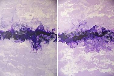 The Scent of Lavender II--Diptych thumb